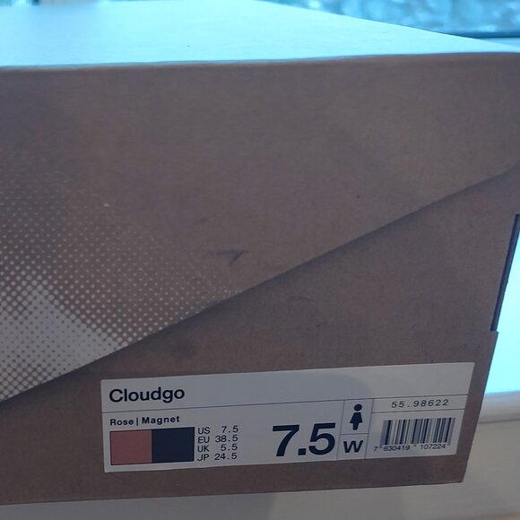 On Cloudgo Running Shoes (Magnet/Rose color) - Women's Size 7.5 - Picture 8 of 8